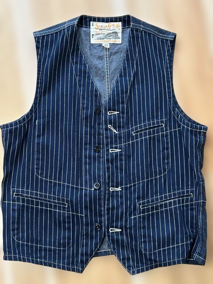 シュガーケーン　ウォバッシュベスト　サイズ42