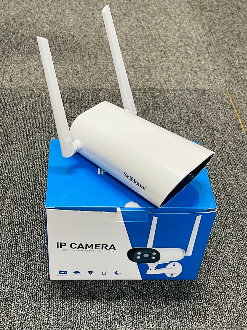 ワイヤレス防犯カメラ8台セット 10.1インチLCDモニター暗視撮影 H.265