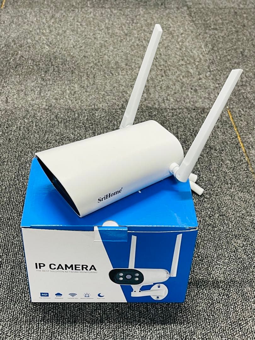 ワイヤレス防犯カメラ8台セット 10.1インチLCDモニター暗視撮影 H.265