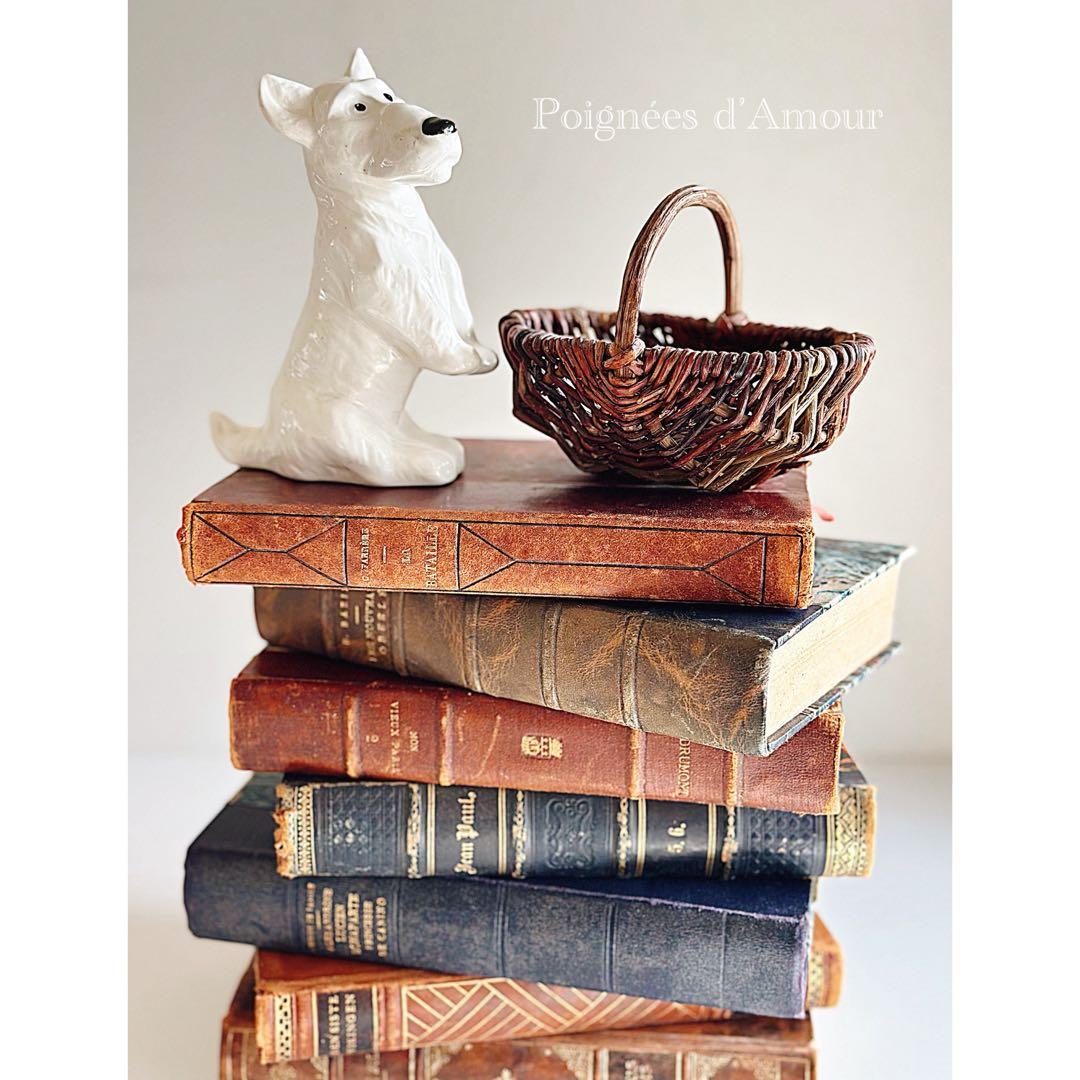 サルグミンヌ Sarreguemines 犬のフィギュリン アンティーク