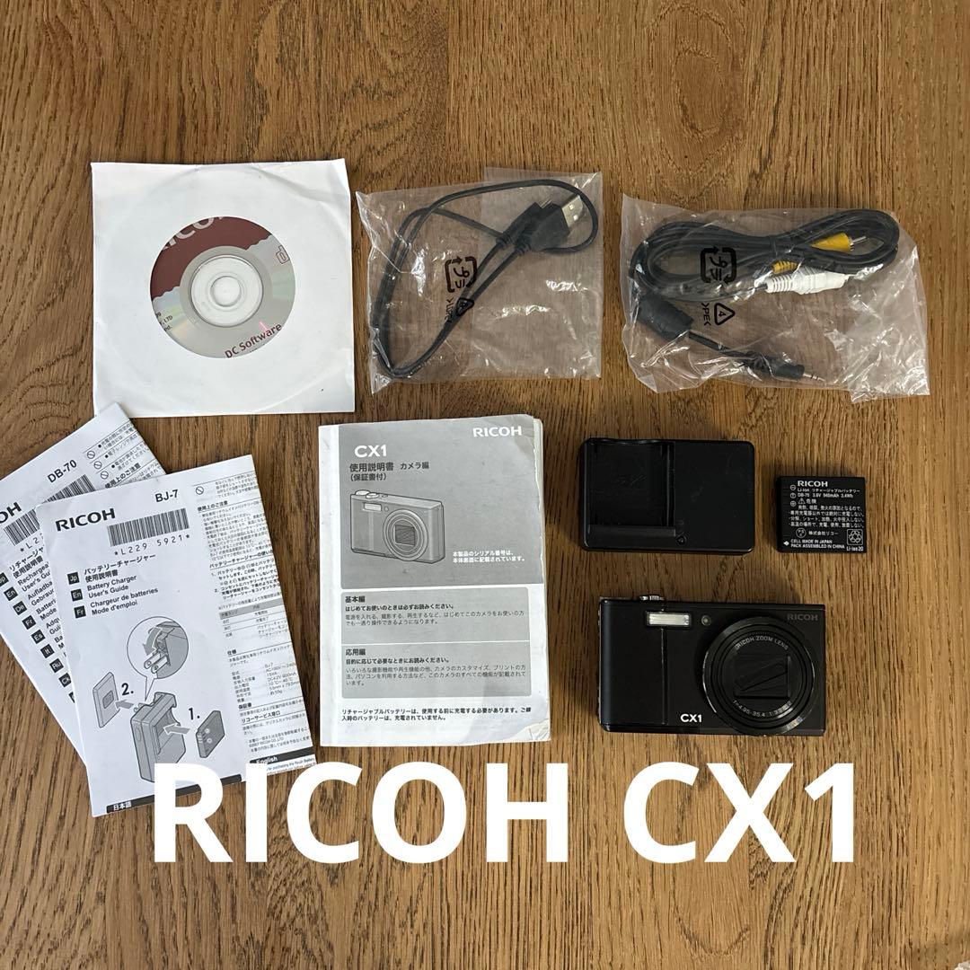 RICOHCX1 リコー　デジカメ　デジタルカメラ　バッテリー　カメラ