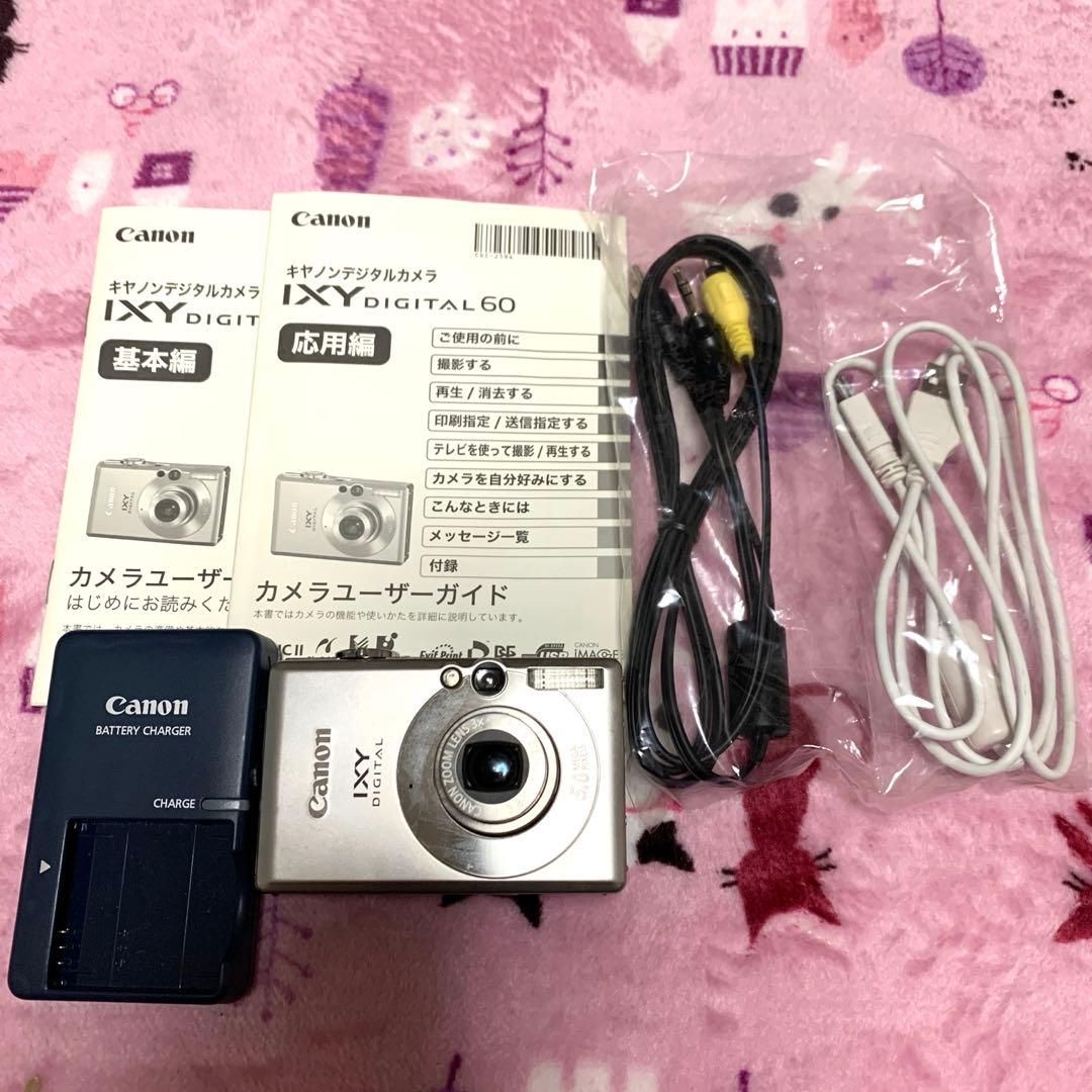キャノンCanon IXY DIGITAL60 5.0MEGA カメラ ジャンク