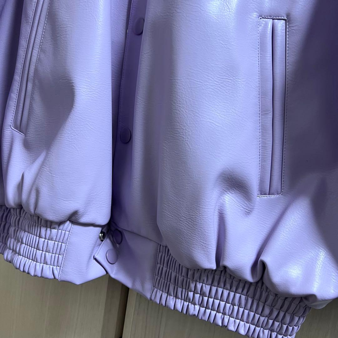 【UNTILWERICH】 St.レザースタジャン パープル エンジェル