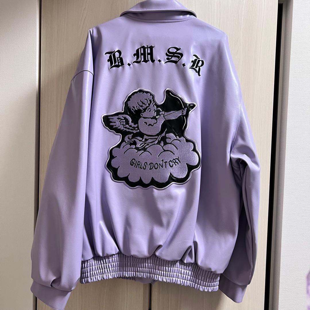 【UNTILWERICH】 St.レザースタジャン パープル エンジェル