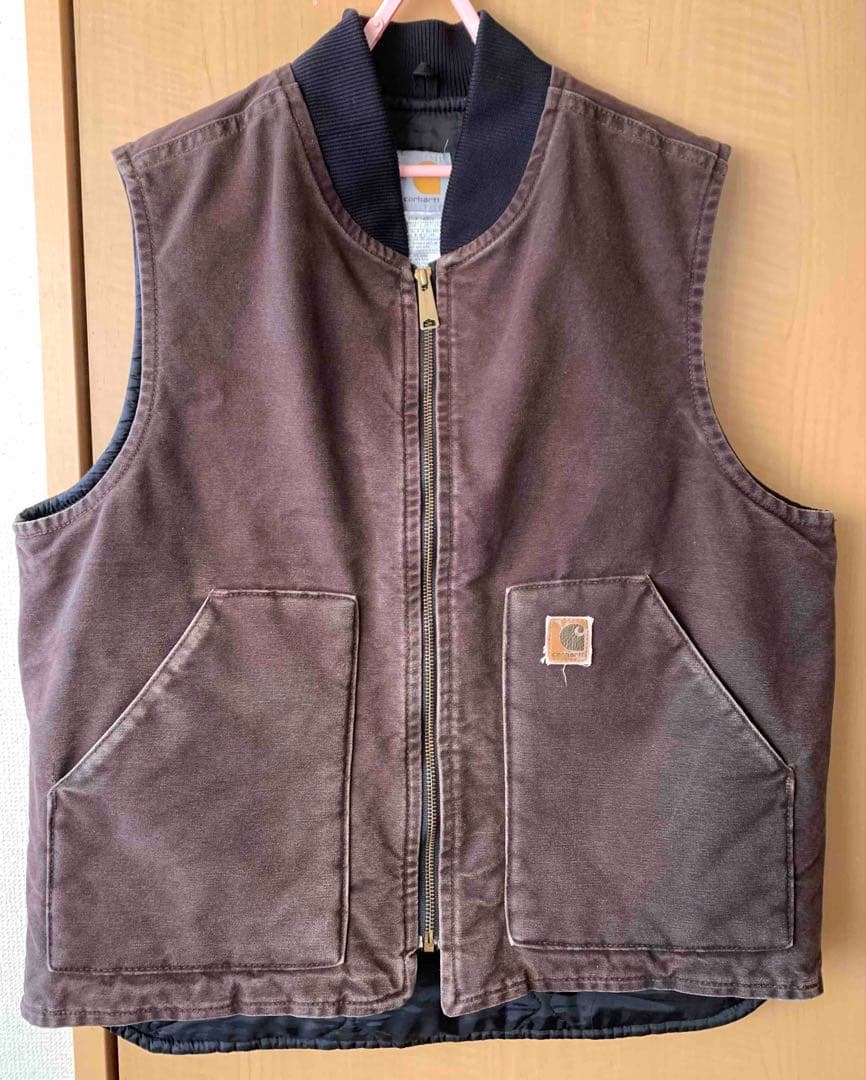 Carhartt カーハート ダックベスト フェ－ドL