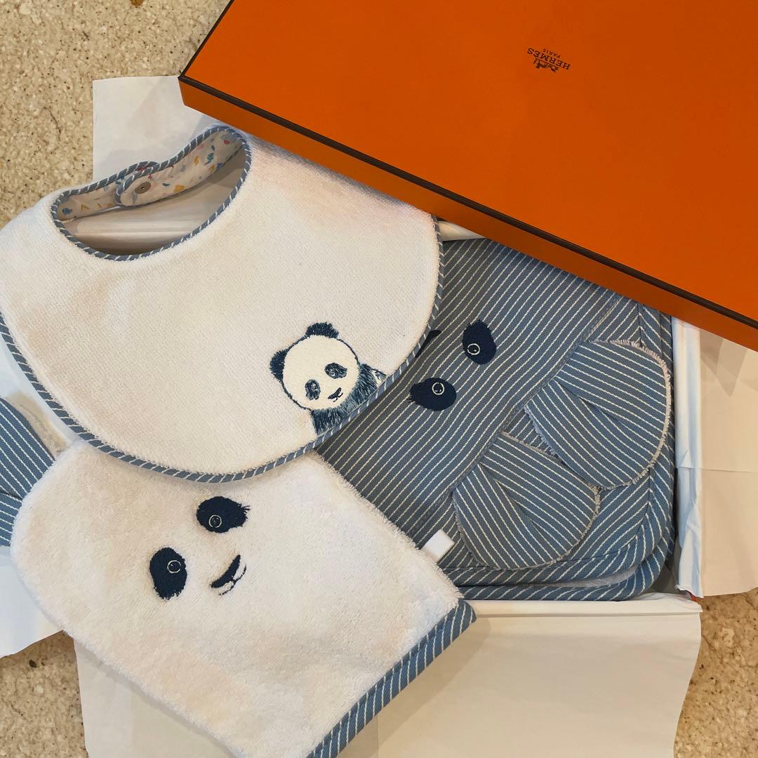 HERMES ベビーギフトセット　おくるみ　《パスパス》