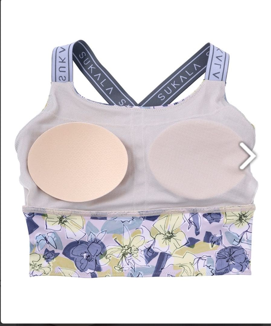 【SUKALA】2025年新作！【新品】ミックスフラワークロスロゴブラトップ！