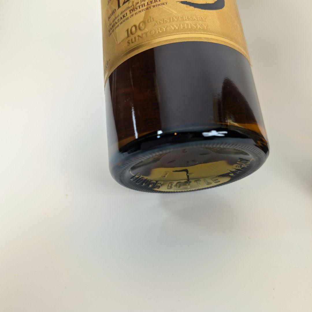 山崎 12年 100周年記念蒸留所ラベル シングルモルトウイスキー 700ml