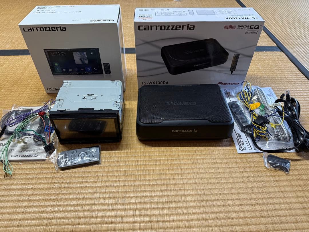 carrozzeria カロッツエリアFH-9400DVS サブウーファーセット