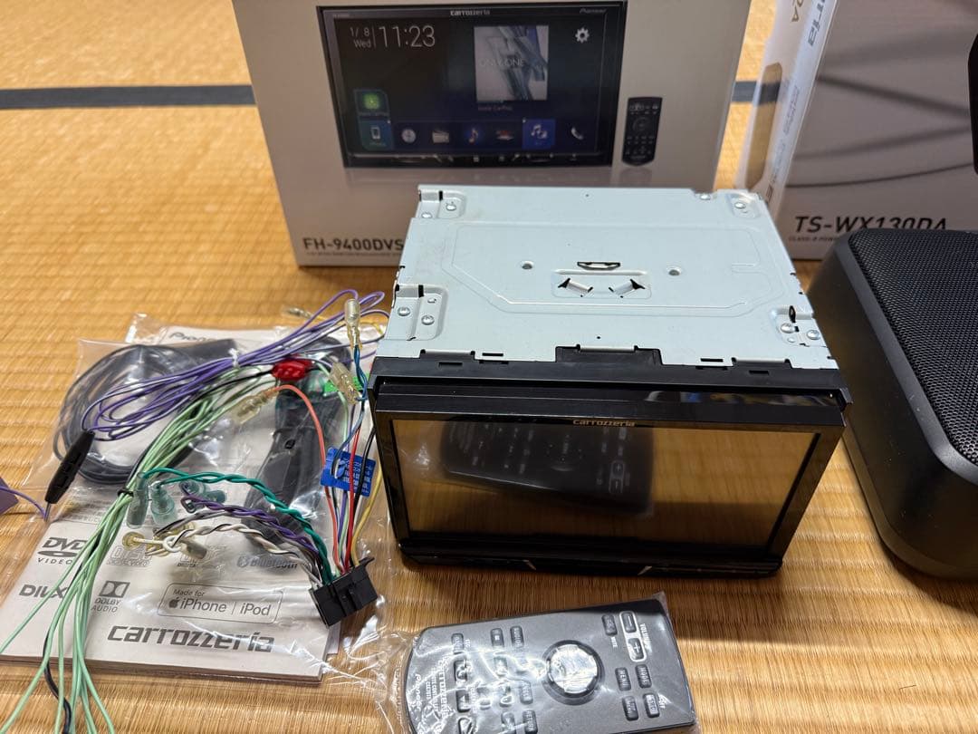 carrozzeria カロッツエリアFH-9400DVS サブウーファーセット