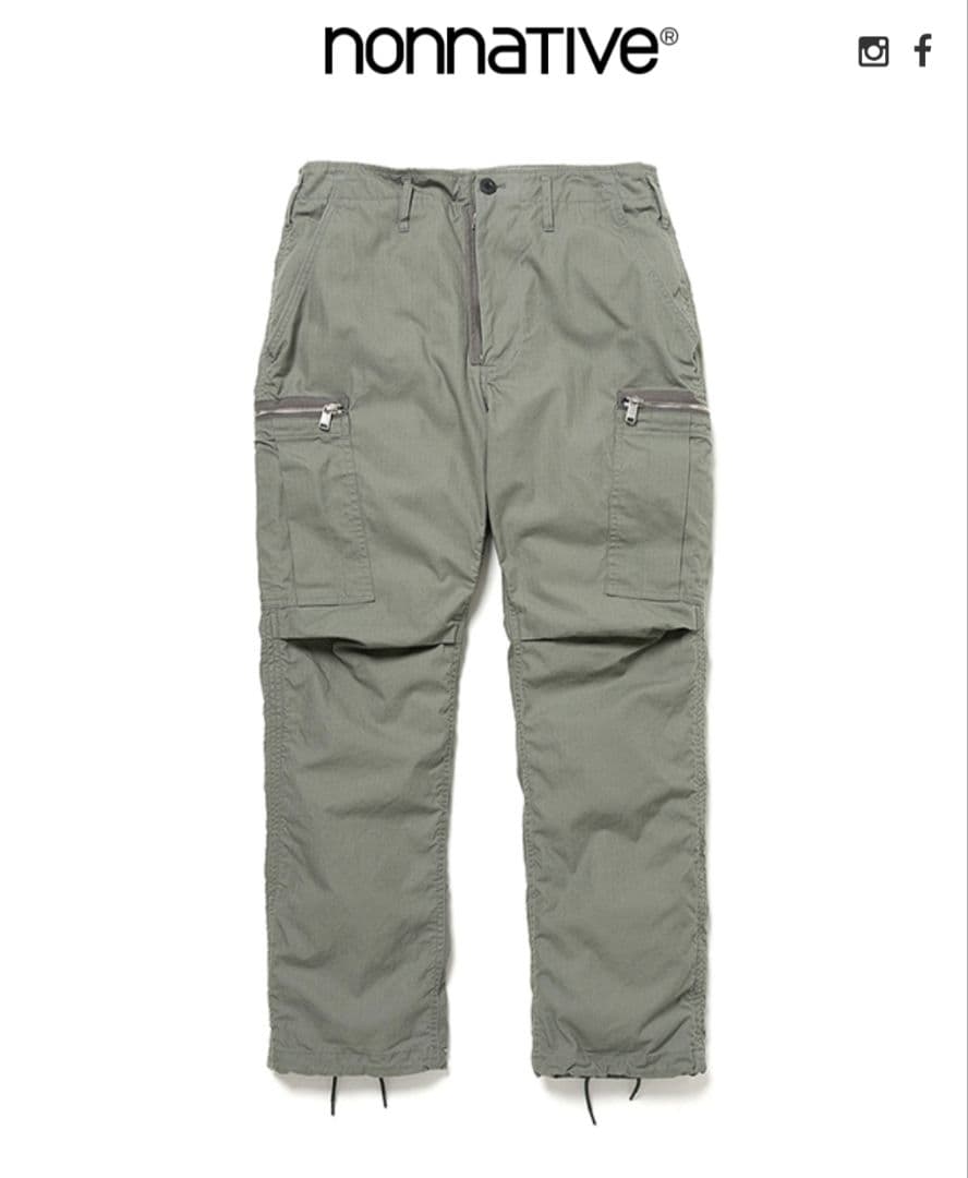 パンツ nonnative TROOPER 6P TROUSERS C RIP STOP