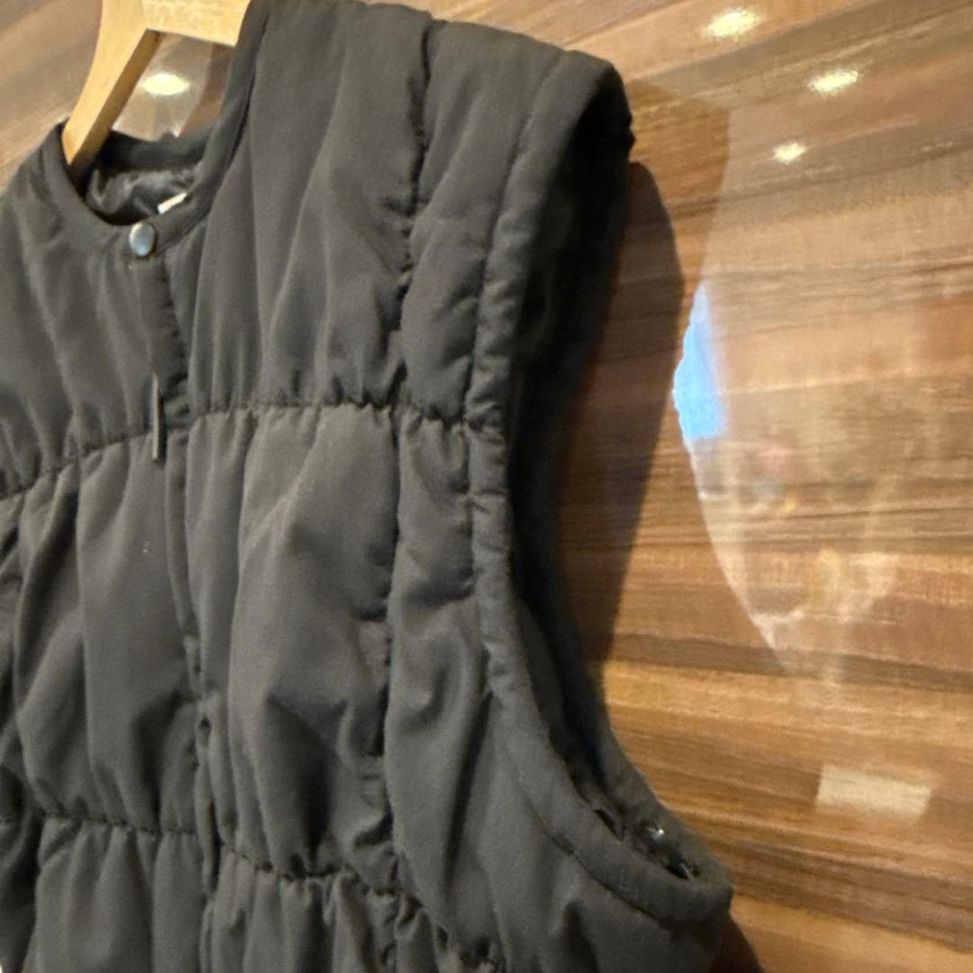 WIND AND SEA ブラックダウンベスト