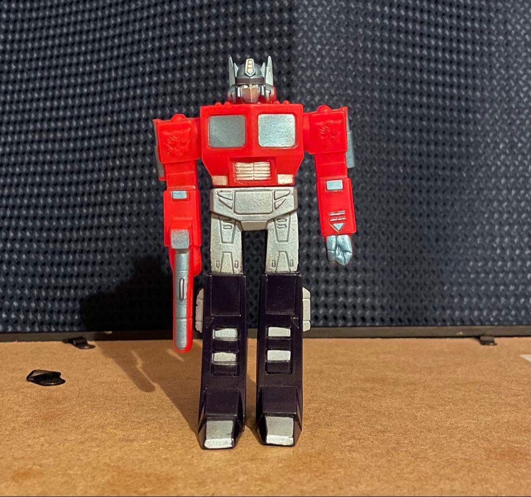 トランスフォーマー　コンボイ　ソフビ　当時物　　　　怪獣ソフビ　レトロ玩具