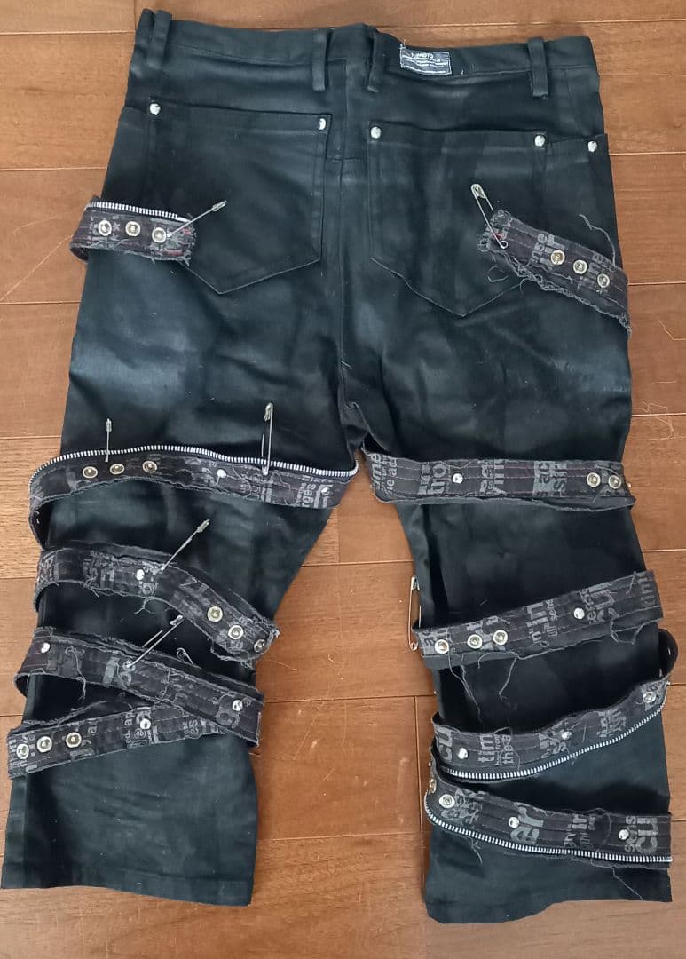 Saruwa2♡プロフ読んでねさん専用ダメージベルトパンツ