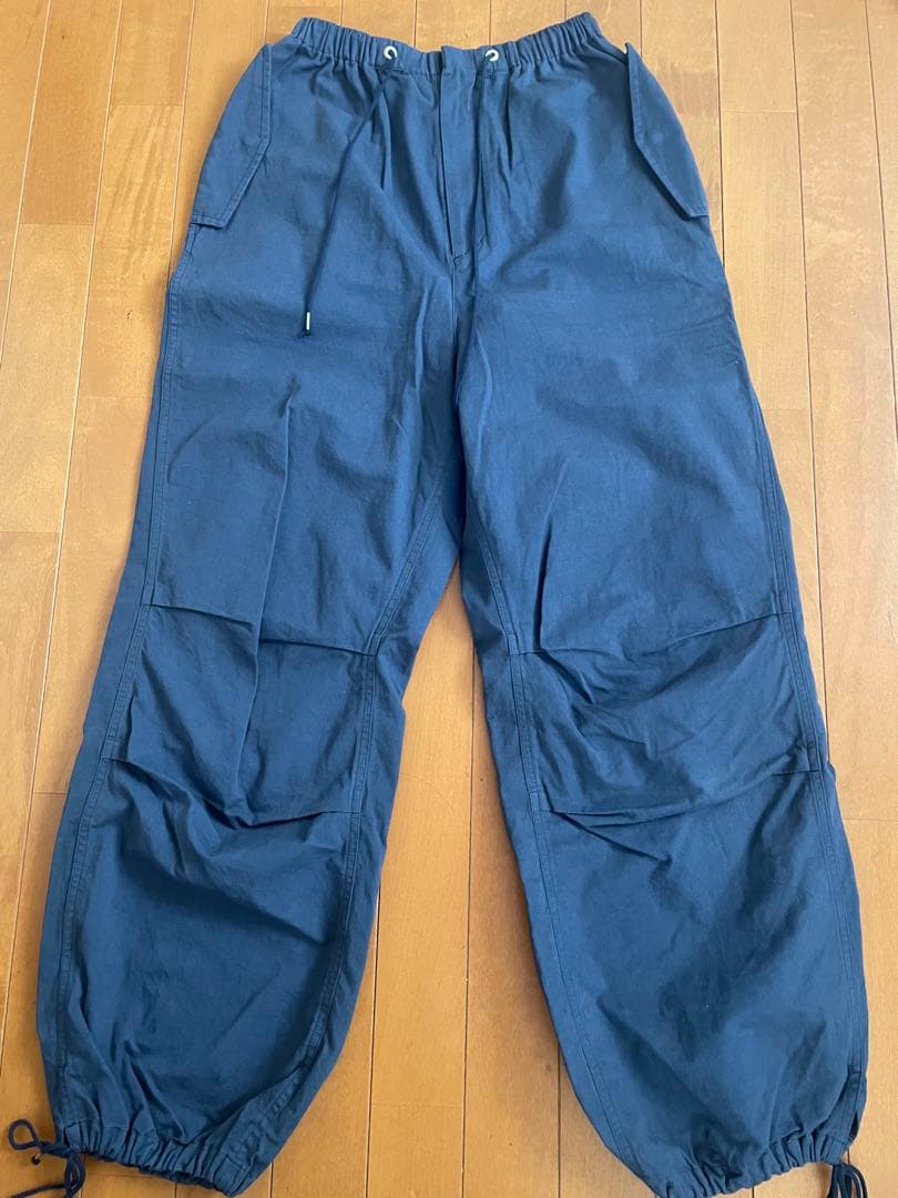 THE SHISHIKUI パラシュートパンツ/ネイビー