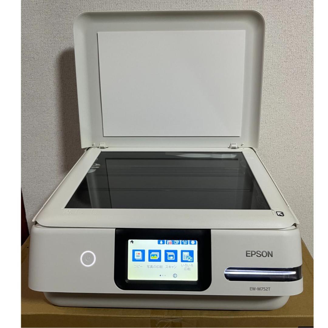 【印刷1893枚】エプソン EW-M752T エコタンク搭載 複合機 ホワイト