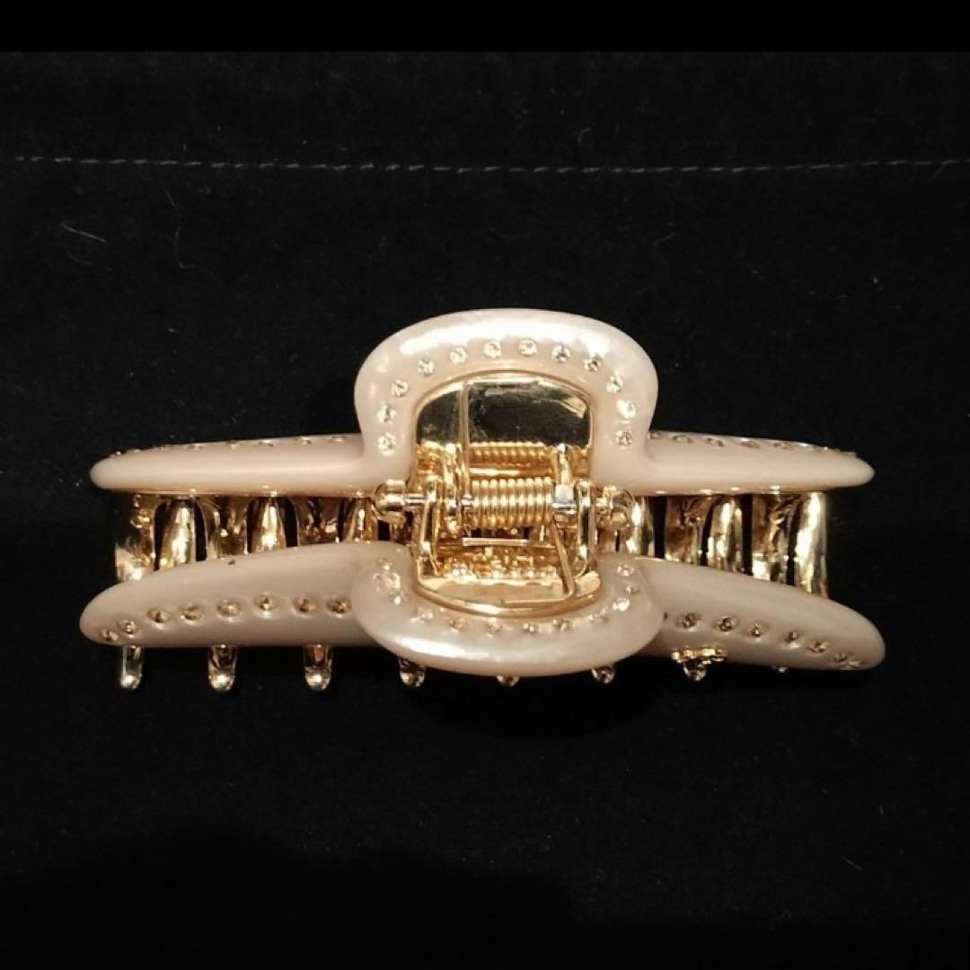 acca アッカ ティアラクイーン クリップ L ゴールド ベージュ ヘア 大