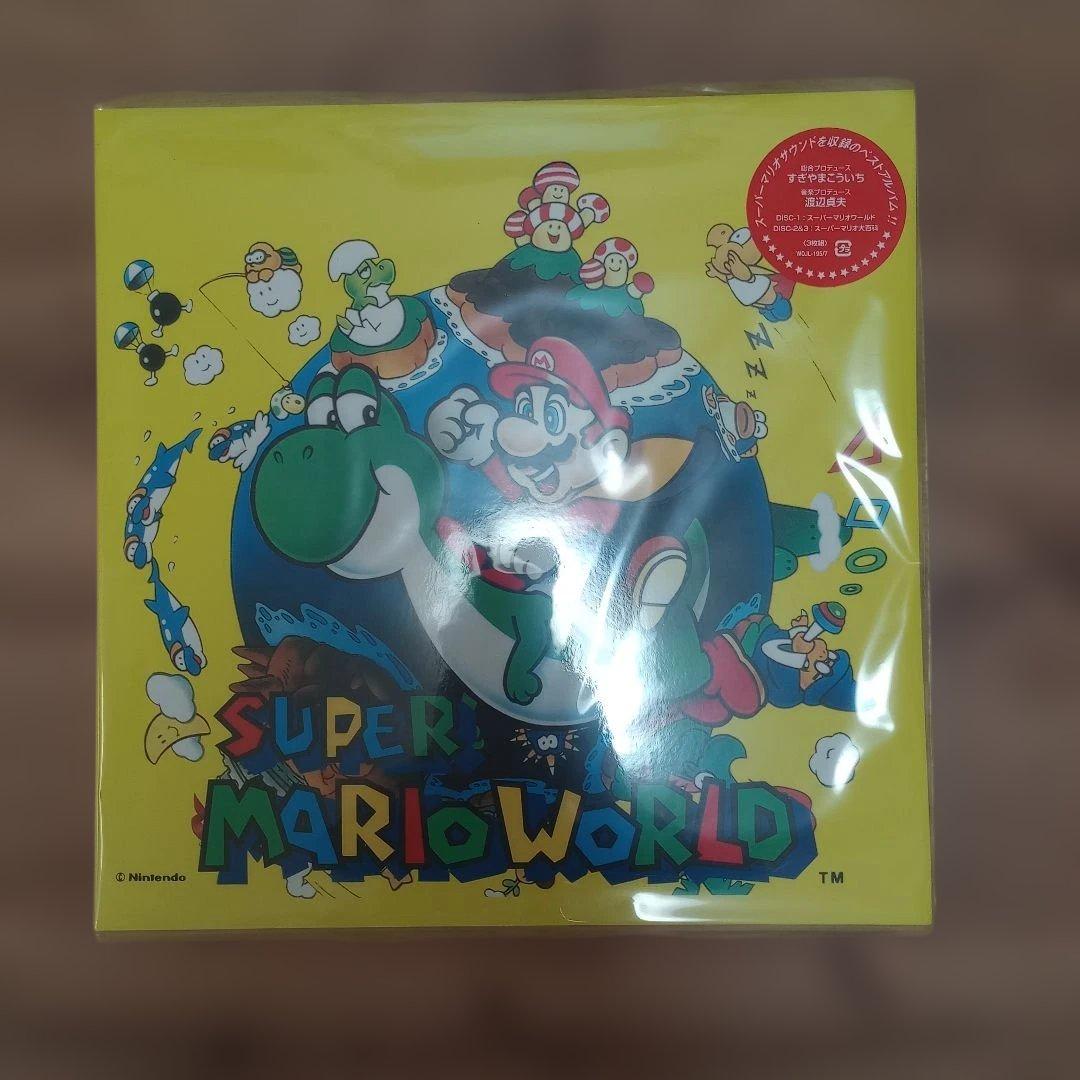 スーパーマリオワールド SUPER MARIO WORLD レコード