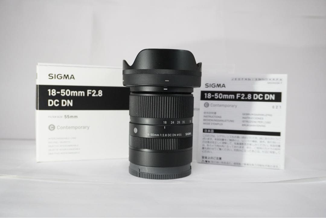 【美品】SIGMA18-50mm f2.8 Eマウント用　防湿庫保管