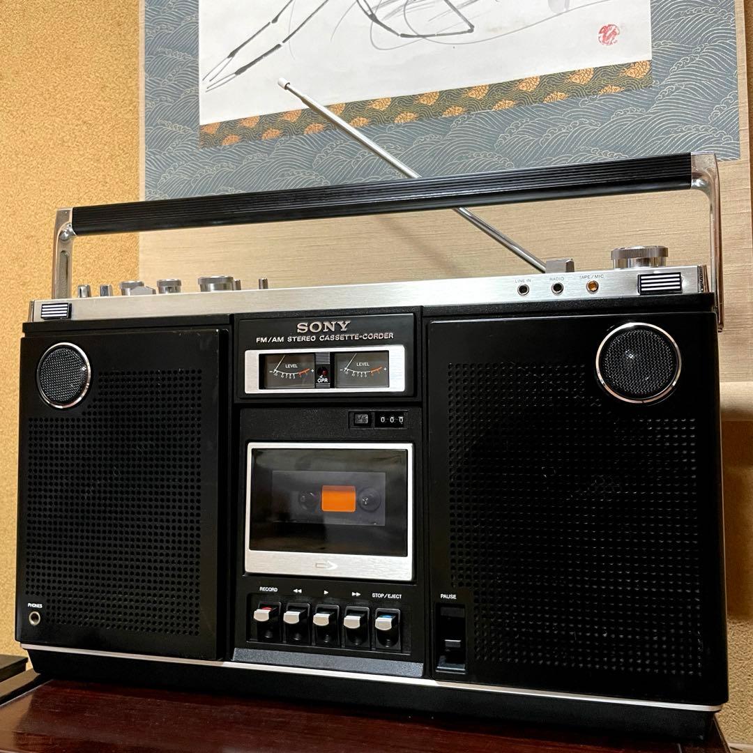 SONY／ソニー／ラジカセ／CF-6500／メンテナンス済み／メンテセット付属