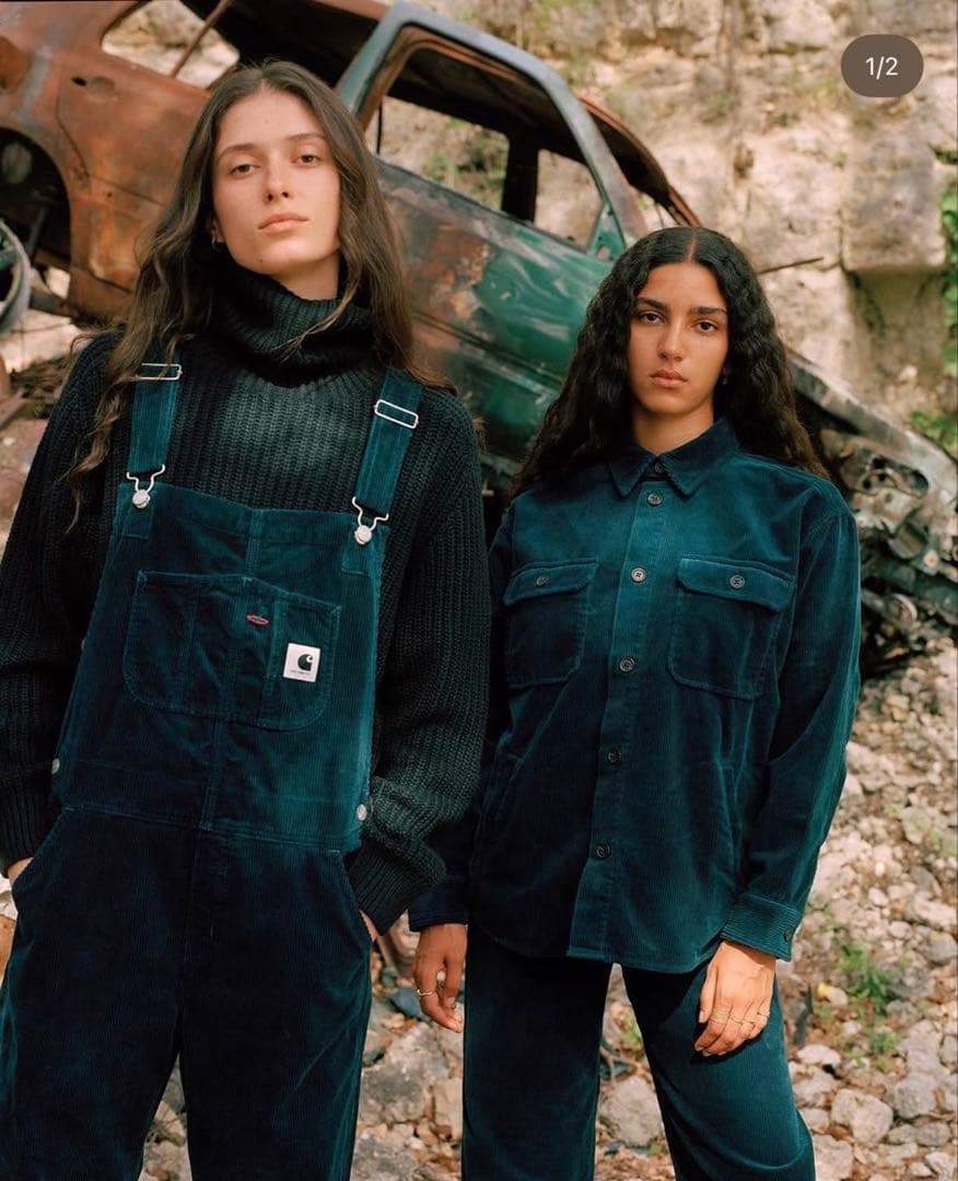 CARHARTT WIP コーデュロイ　オーバーオール