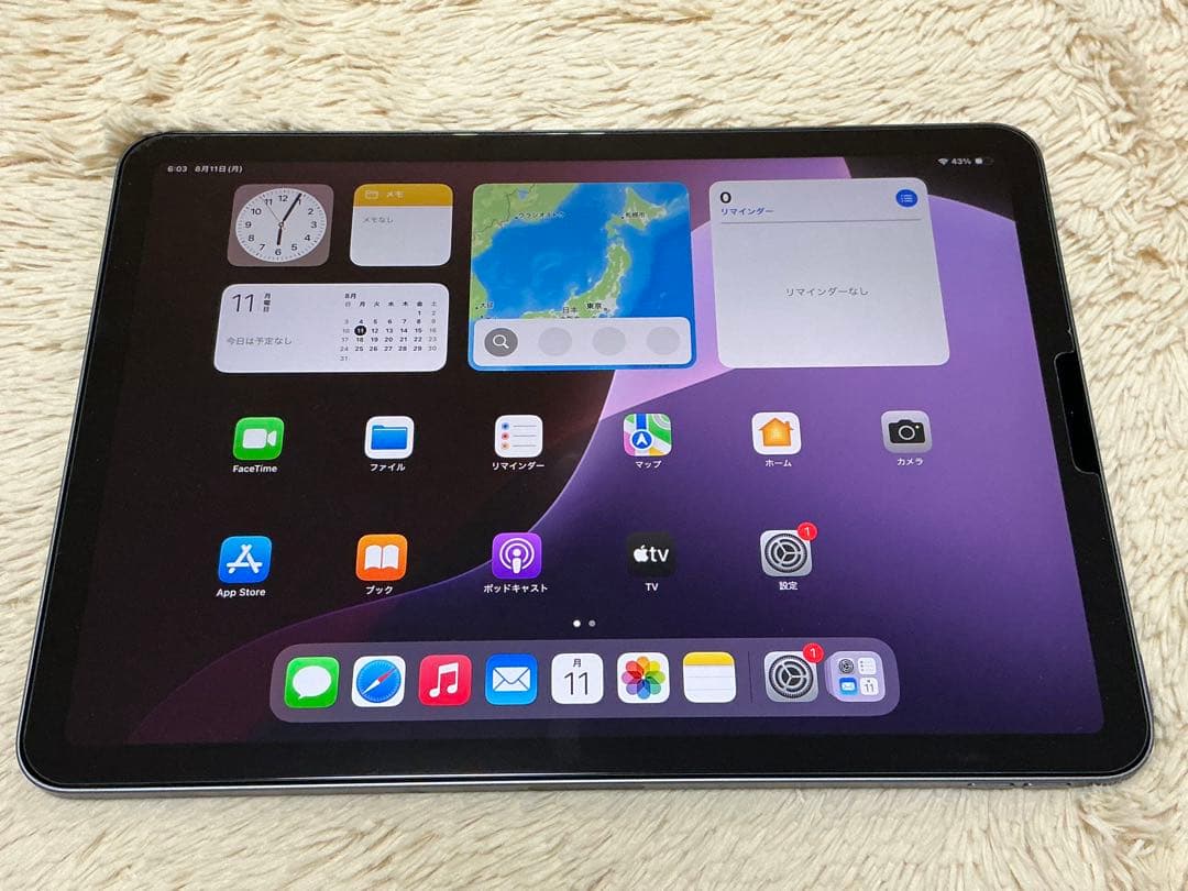 ystiPad Air 第4世代　256GB Wi-Fiモデル