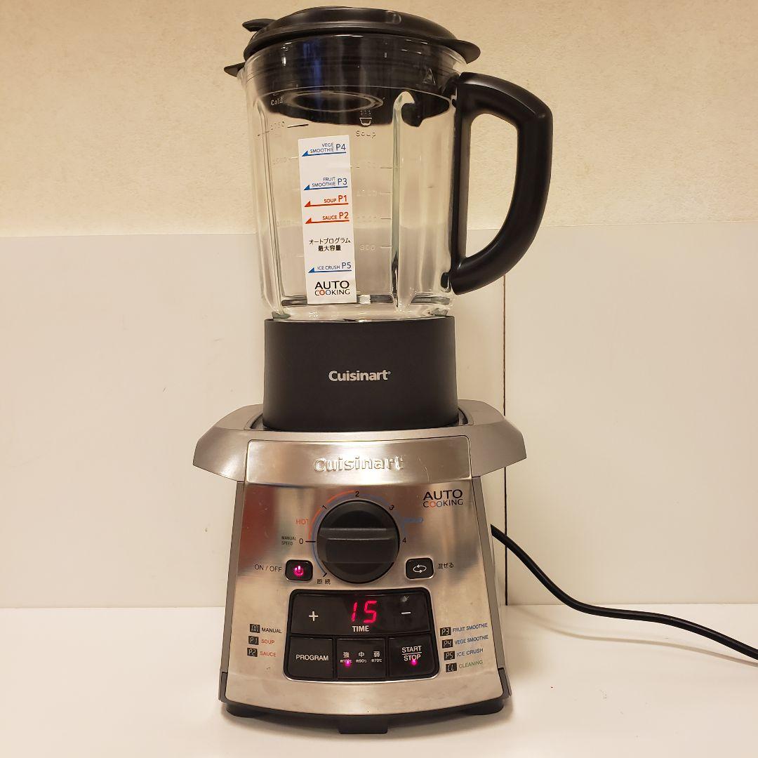 クイジナート自動調理「オートクッキングブレンダーWSM-1MCGJホット&クール