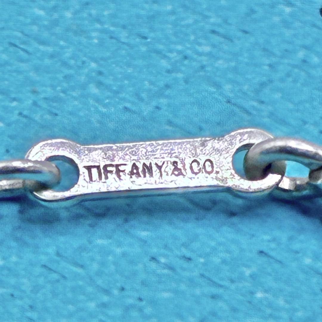 オールドティファニー ホエールテール ネックレス　ロングチェーン　シルバー