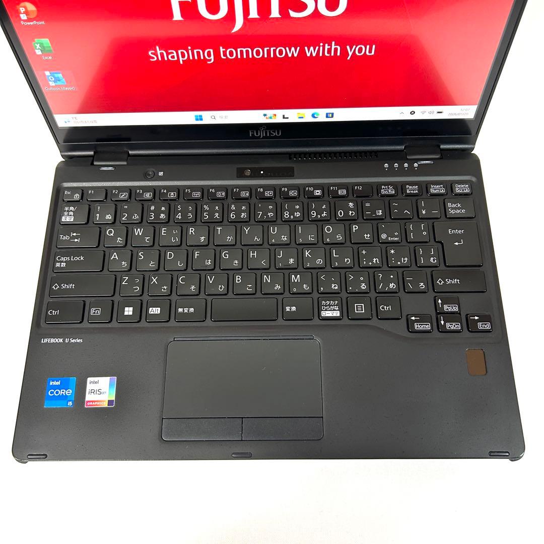 美品 富士通 LIFEBOOK U9312X/J 2in1 タッチパネル FHD