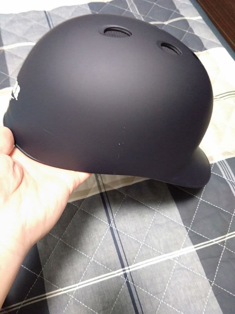 ミズノ 野球右打者用軟式艶消し片耳ヘルメット Lサイズ