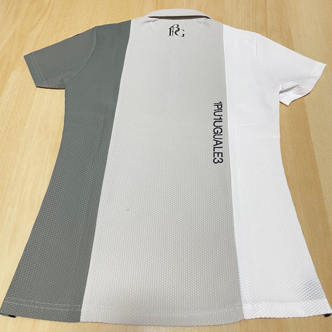 【Mサイズ】1PIU1UGUALE3 GOLF シャツ　　　ワッフル