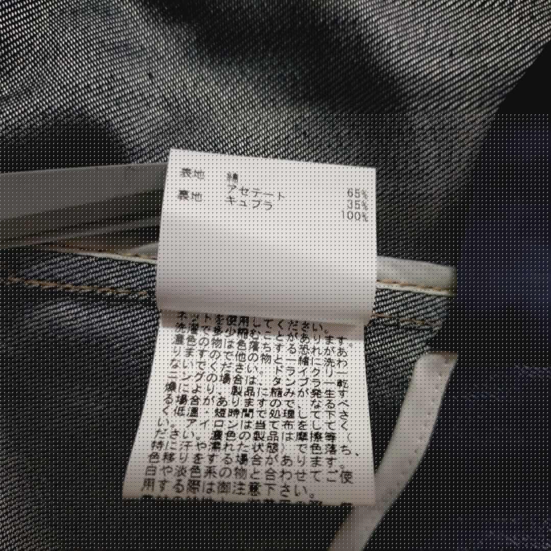 美品 アナイ 定価4万9千 デニムライクダブルジャケット 38 ネイビー 日本製