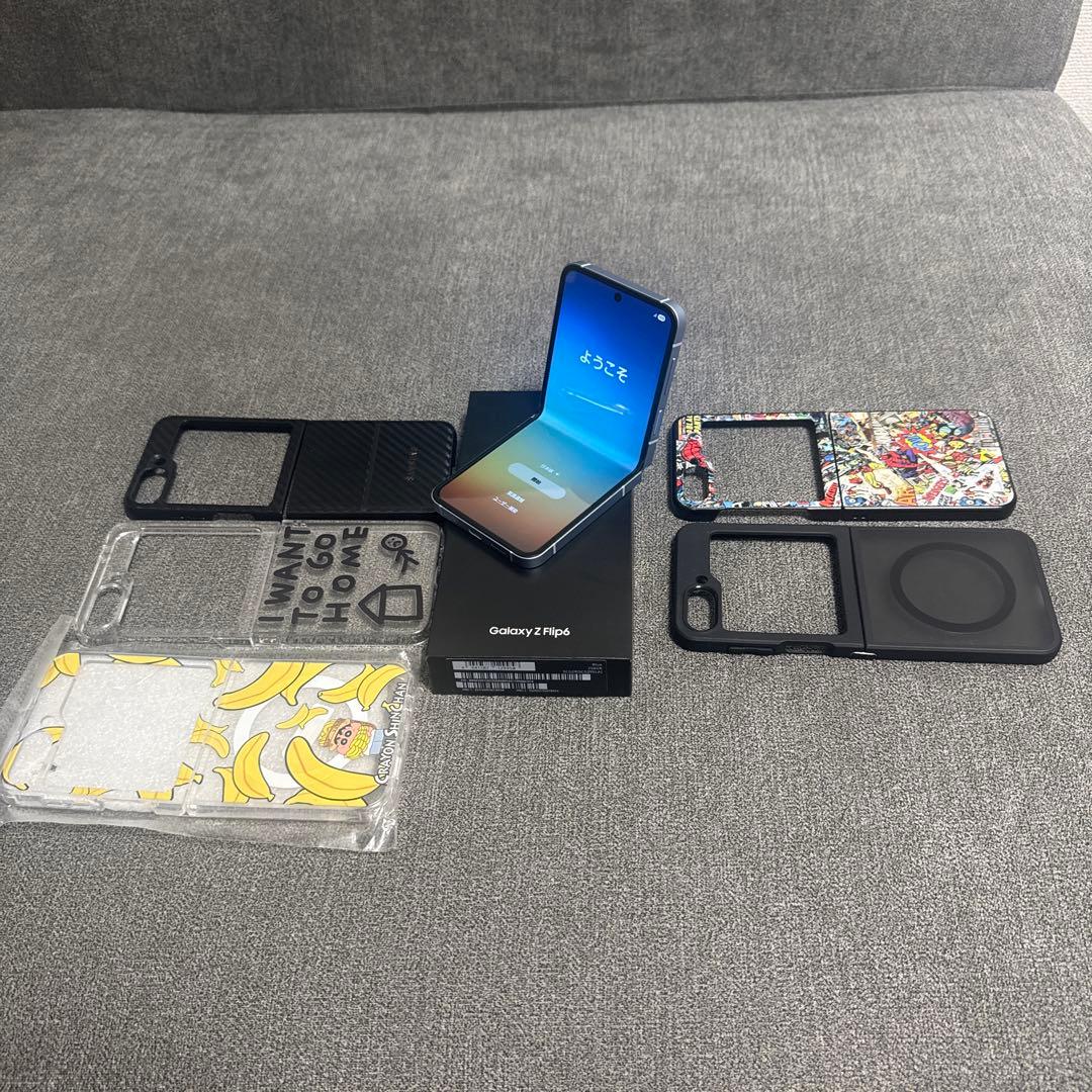 Galaxy Z Flip6 本体［au］ケース5種サービス
