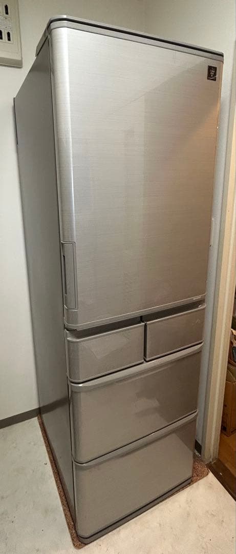 シャープ 冷蔵庫 412L 両開き 2018年製 美品