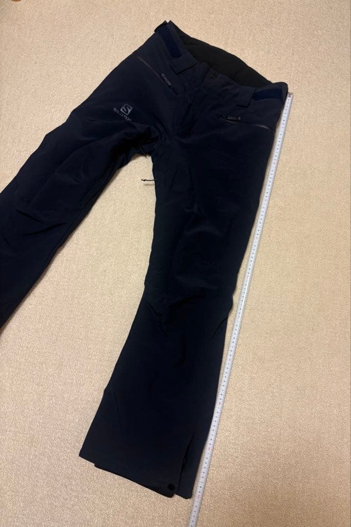 お値下げ【美品】Salomon スキー　スノボ　パンツ　ネイビー