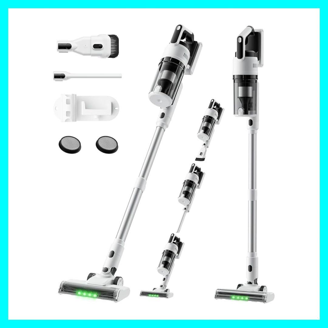 掃除機⭐️コードレス スティッククリーナー 自立式 LED 軽量 ハンディ 新生活