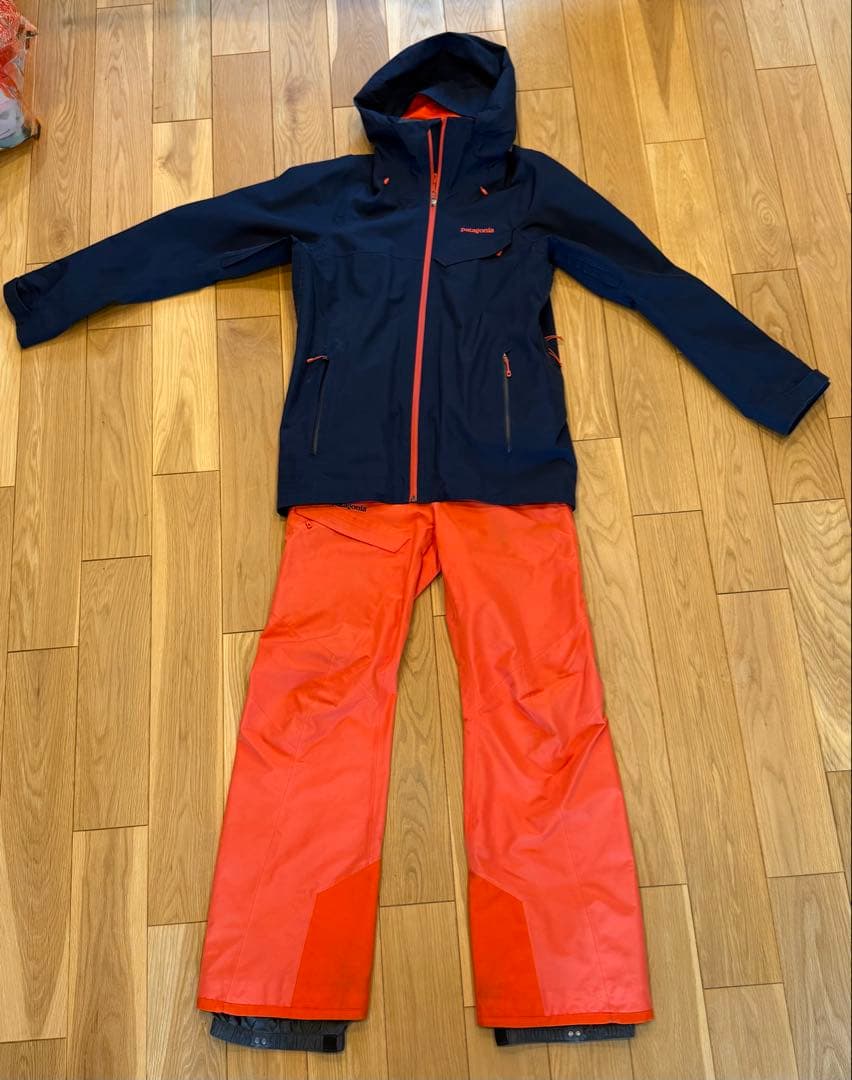 パタゴニア　patagonia GORE-TEXウェア上下セット　Sサイズ