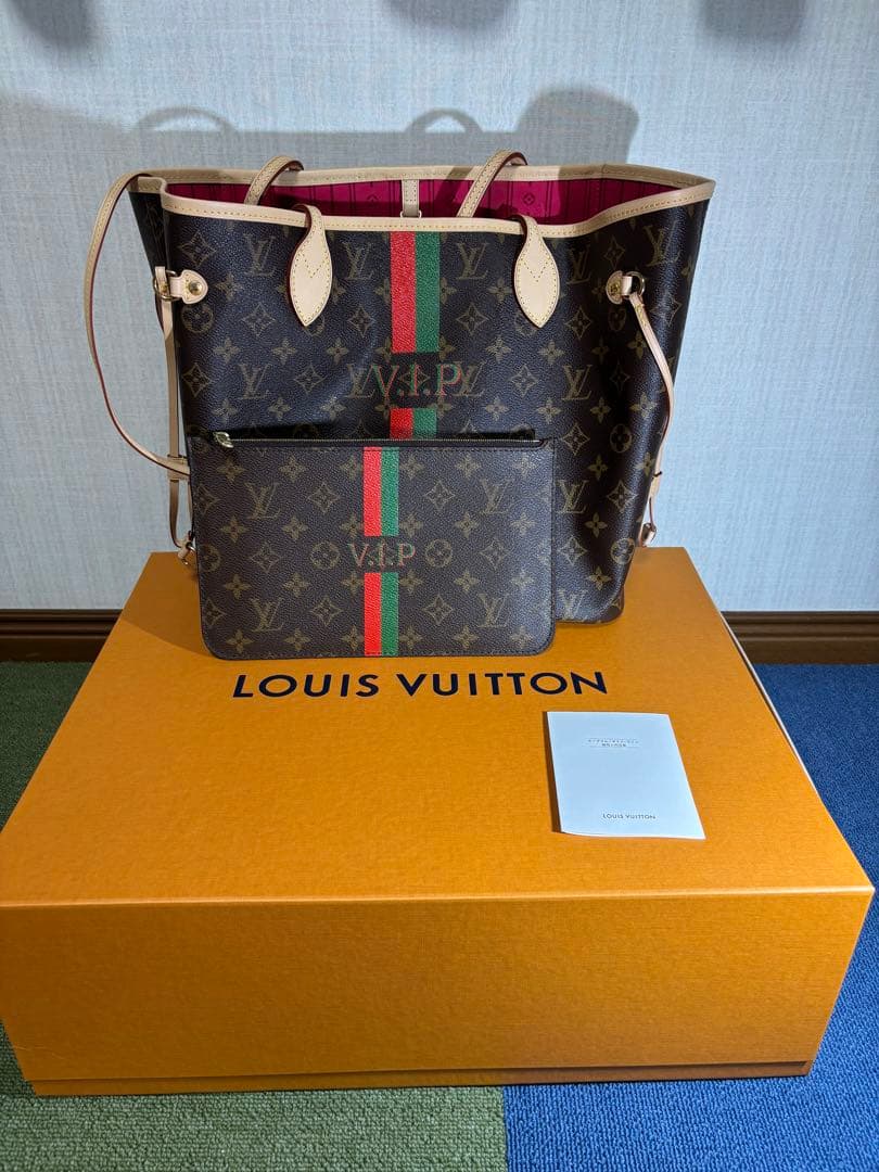 LOUIS VUITTON ネバーフルmmマイLVヘリテージ　バッグ