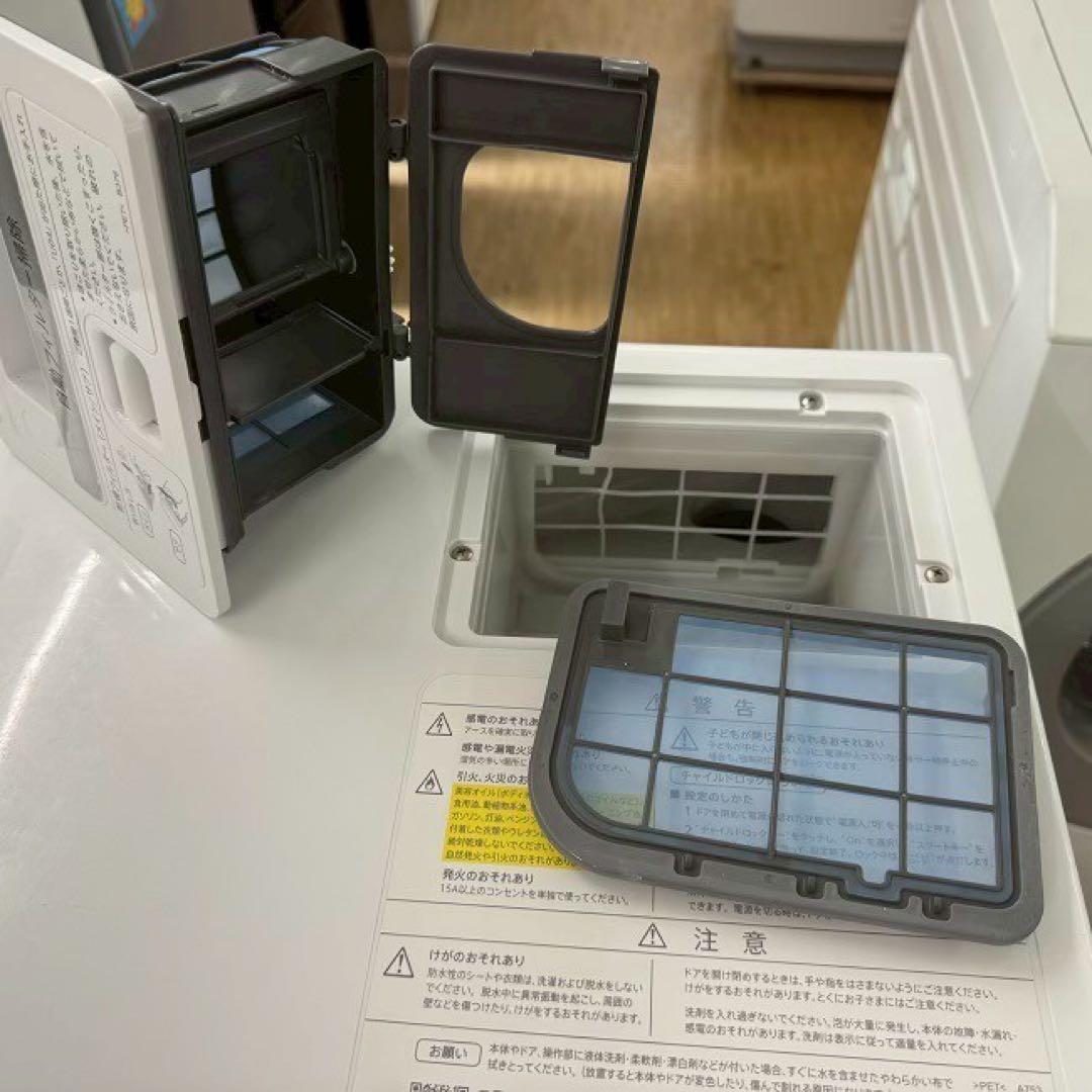 地域限定配送無料　シャープ　ドラム式洗濯乾燥機　ES-W113 分解清掃済み