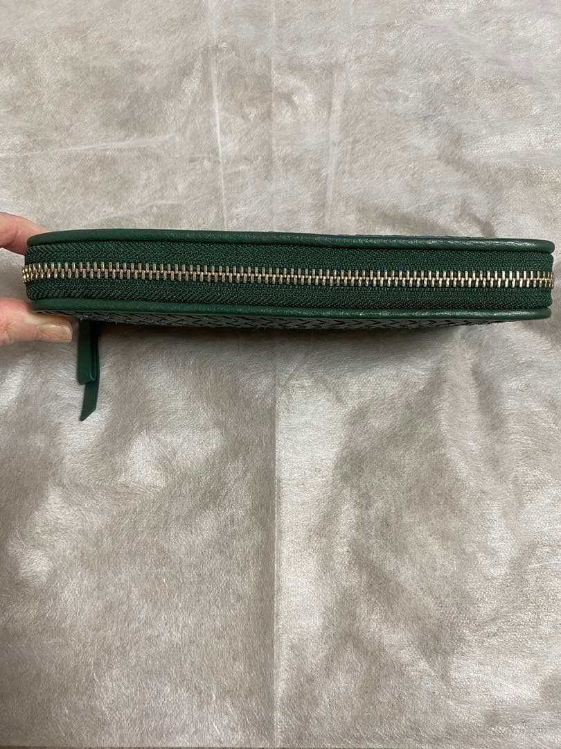 イビサ　MUNDO メッシュ長財布　ラウンドファスナー