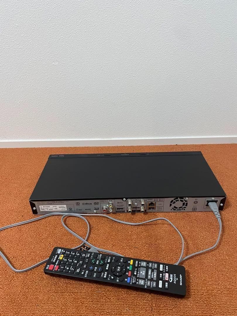 SHARP Blu-rayレコーダー ブレーレイレコーダー DVDレコーダー