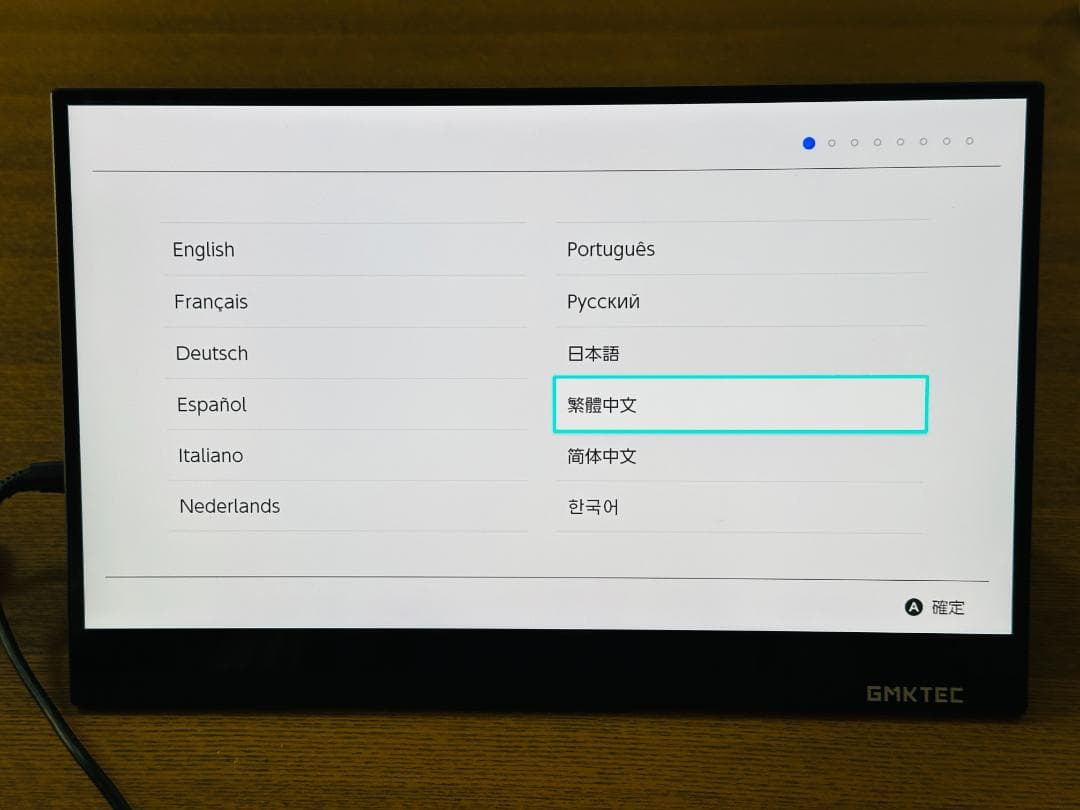 GMKtec 14インチ 4K モバイルモニター タッチ対応 Switch