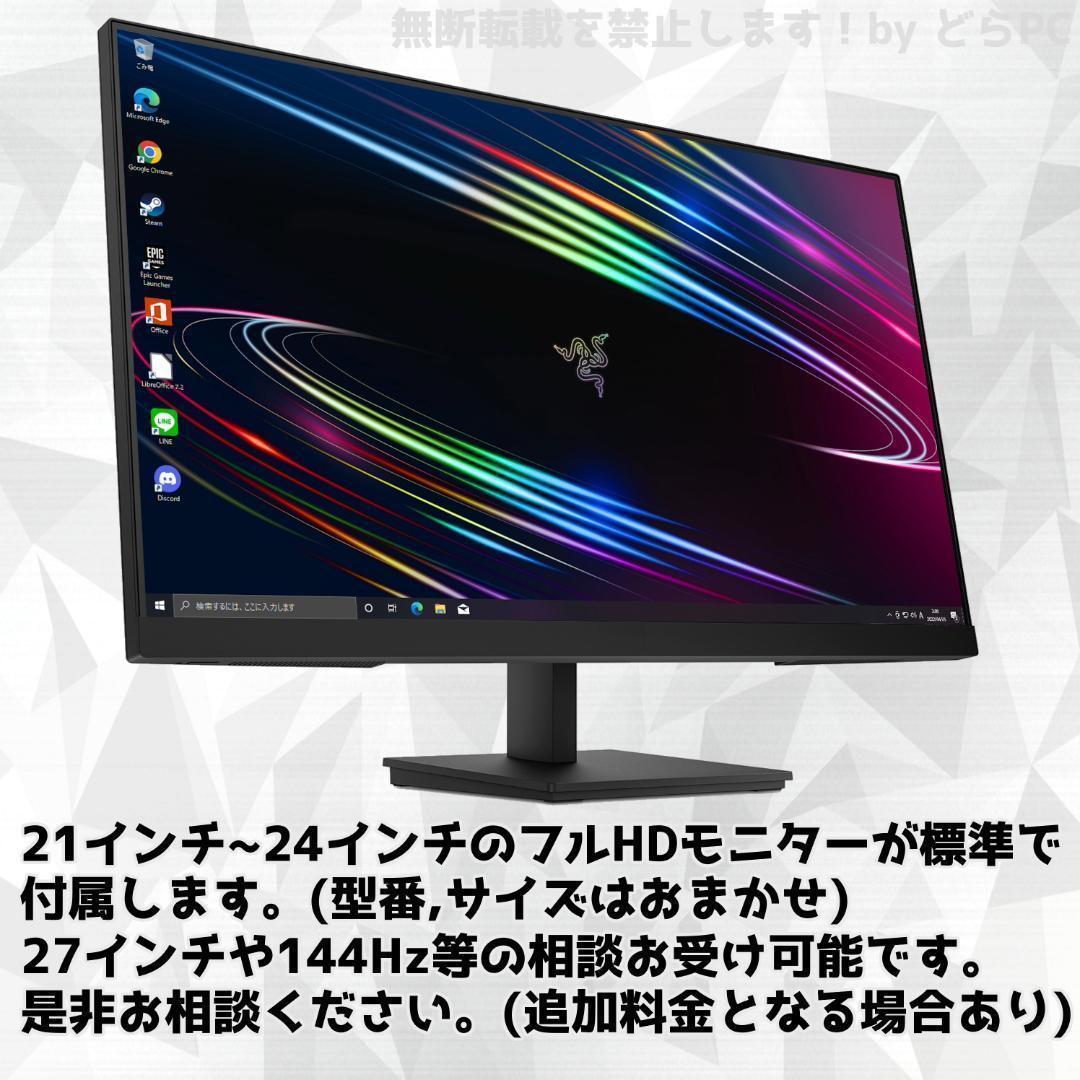 【SSSSランク】RTX3080Ti搭載ゲーミングPCフルセット✨新品ケース✨