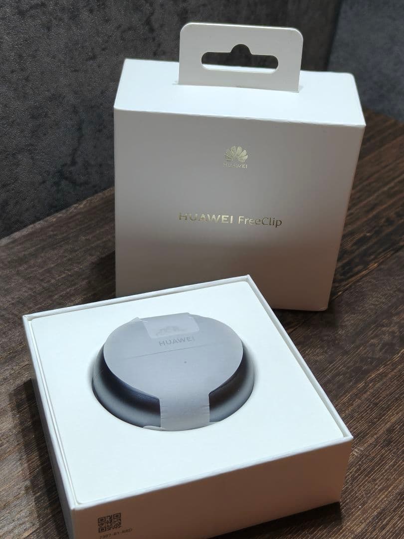 美品 HUAWEI FreeClip ワイヤレスイヤホン