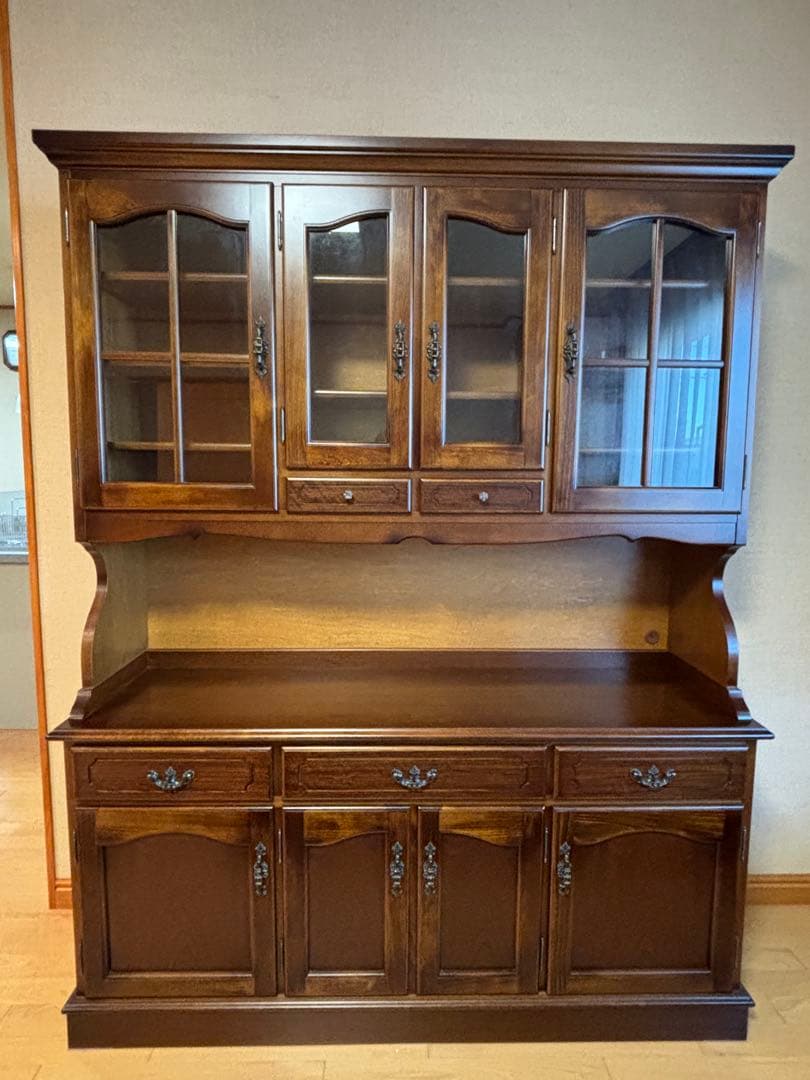 【最終お値下げ 6/30出品取消】カリモク家具 EC550NK 食器棚