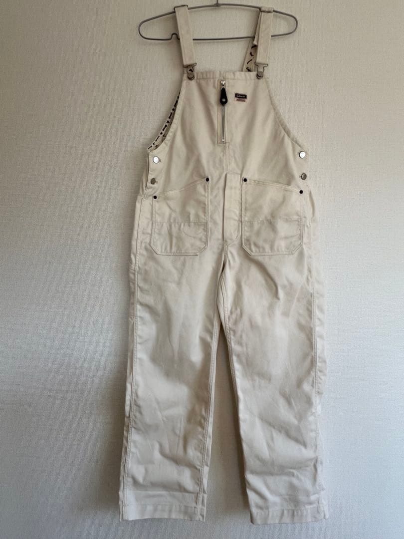 Schott アイボリー オーバーオール