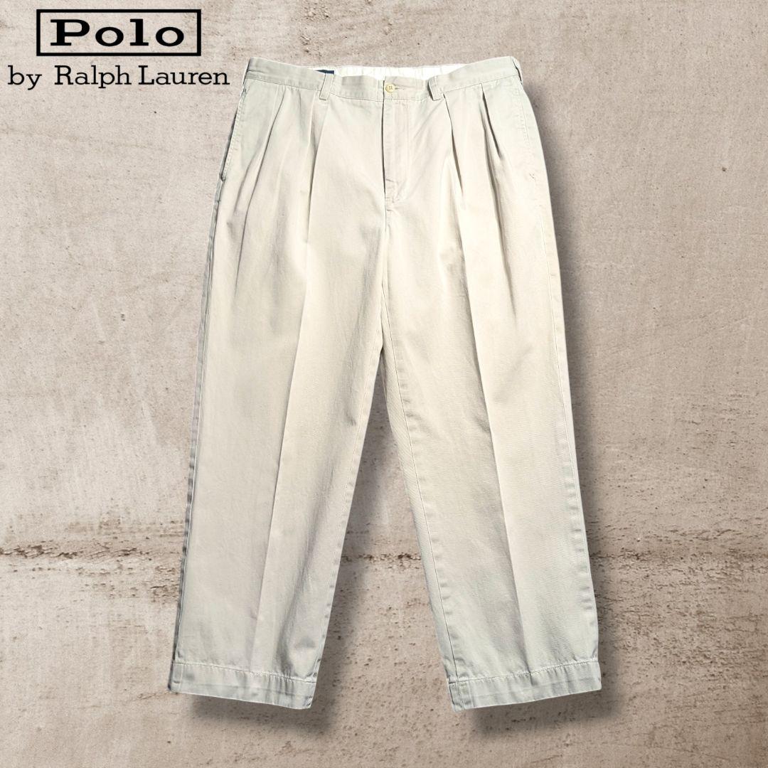 90sPolo Ralph Lauren ANDREW PANT ポロチノW35