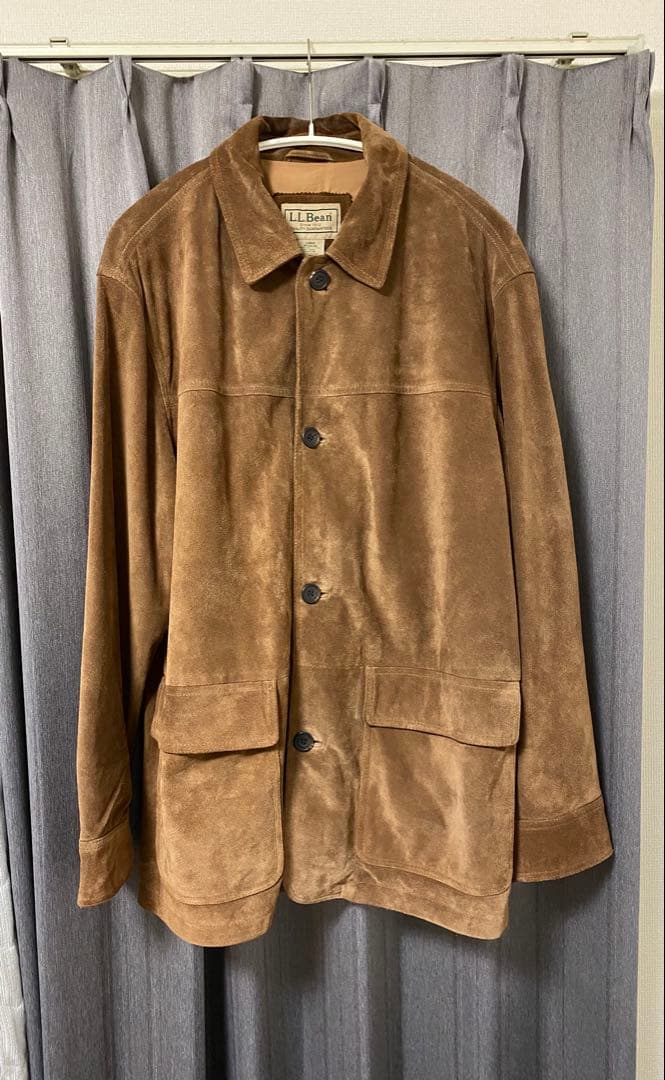 希少 L.L.BEAN スウェード カバーオール ワークジャケット