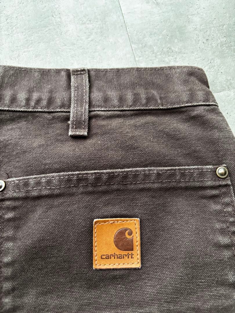カーハート　ダブルニーペインターパンツ　ブラウン　B136DKB 40×34
