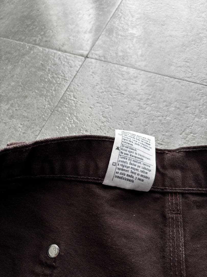 カーハート　ダブルニーペインターパンツ　ブラウン　B136DKB 40×34